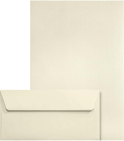 25 Buste DIN Lungo Eucalipto Con Fodera Seta - 11x22cm Per Inviti E Biglietti Di Auguri - Foto 4