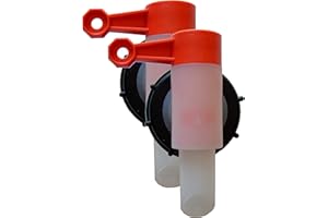 SABEU FLUXX FLUXX Dispensing Tap DIN51 For Water & Chemical Containers & Drums 10, 5L UN, Most 51 mm Threads (2)