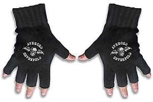 AVENGED SEVENFOLD DEATH BAT FINGERLESS GLOVES / Handschuhe