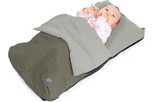 Deryan Air Traveller – dziecięce łóżeczko podróżne z materacem – łóżeczko dziecięce do samolotu i podróży – łóżeczko turystyczne dla niemowląt (samolot) – 2 w 1 – krzesło i łóżko – z torbą do