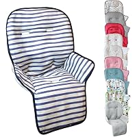 Housse De Siège Bébé PVC Italbaby Gris - Universelle, Lavable Et Hygiénique Pour Chaise Haute