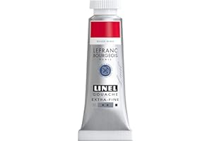 Lefranc Bourgeois Linel Gouache Extra-Fine Tube 14ml Rouge Rubis Série 1