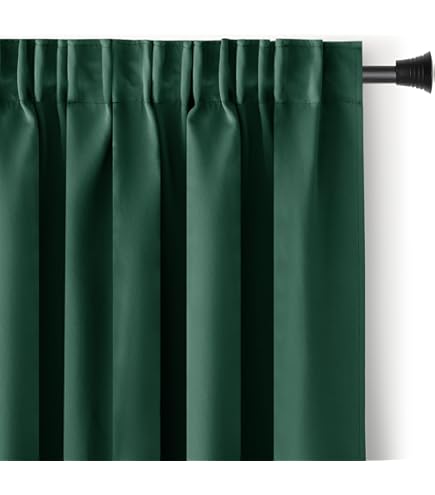 DWCN Lichtbeige gordijnen woonkamer met plooiband ruimteverdeler ondoorzichtig gordijn kinderkamer set van 1, 250 x 210 cm (B x H) verduisteringsgordijnen thermogordijn extra brede ruimteverdeler
