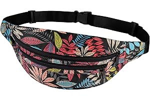 Ryaco Sac Ceinture, Sac à la Taille, Sac Banane, Ceinture d'entraînement, Ceinture de Course, Poche d'entraînement pour Homme/Femme - Fitness/Execise/Randonnée/Escalade/Chasse