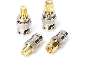 Hyber&Cara SMA auf BNC Antennenadapter für Handheld Ham Radio Baofeng uv-5r PC LAN USB Raspberry Pi TYT Icom WiFi Antenne MEHRWEG