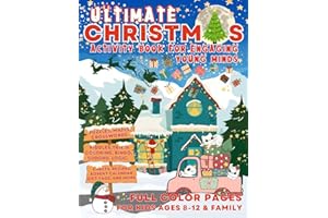 Ultimate Christmas Activity Book for Engaging Young Minds: Full Color Pages For Kids Ages 8-12 & Family - Puzzles, Mazes, Crosswords, Riddles, Trivia, ... Activity Book for Engaging Young Minds)