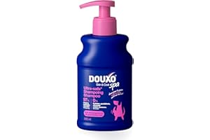 douxo Skin & Coat Spa - Ultra-Safe Shampoing Anti-démangeaisons pour Chien, 250mL, Nettoie et apaise la Peau, Laisse Le Pelage Doux et éclatant, Formule respectueuse de la Peau.