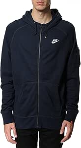 Nike AW77 Veste polaire à capuche pour homme - bleu ...