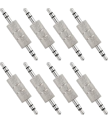 Xiatiaosann 3.5mm 1/8inch Stereo Audio Jack Maschio a AV 3-Vite Balun Terminal Adattatore Cavo del Connettore, Cavo dell'altoparlante Morsettiera Senza Saldatura, 2 PZ