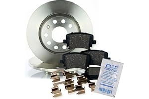 LOTT-AUTOTEILE BREMSSCHEIBEN + BREMSBELÄGE HINTEN KOMPLETTSET BREMSENKIT BREMSE HINTERACHSE