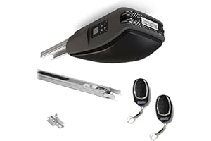 DOMO-MATIC Kit completo Motor de techo puerta de garaje seccional Motorline Rosso Evo. Motor para puerta de garaje basculante Rosso Evo100