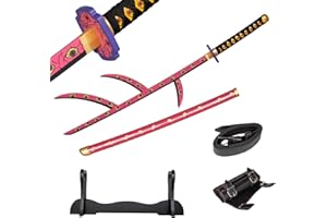 Churgigi Katana Animé Noël Sabre Catana Katana Carnaval Sabre Halloween Japonais Cosplay Épée en Bois