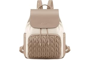 LOVEVOOK Plecak damski, mały, wodoszczelny, plecak miejski, torebka 2 w 1, mini torba, plecak dzienny, elegancki, na czas wolny, do szkoły, na podróż, do pracy