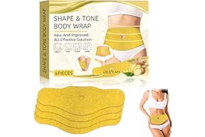 ZYXSQORAPHIC Lot de 4 patchs minces minceur - Pour perte de poids - Pour brûler rapidement les graisses sur le ventre - Accélérateur métabolique avec des herbes naturelles