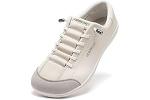 HOBIBEAR Chaussures pieds nus pour homme et femme | Zero Drop | Chaussures larges en cuir minimalistes pour trail, course, marche
