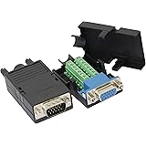 Oiyagai 2 Pezzi Connettore DB15 3 9 D-SUB VGA Maschio Con Scheda Terminale Breakout E Vite Per Saldatura - Foto 4