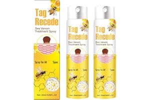 YXTECD 2 Stück Tag Recede Bienengift Spray, Natürlicher Extrakt, Einfach anzuwenden, Bee Venom Spray für alle Hauttypen Geeignet