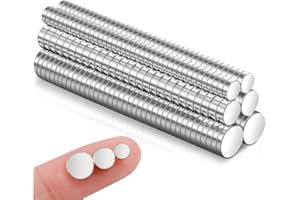 ‎FPMYB 330 Stück Magnete Stark 3 Größe 100 5x1mm 110 4x1.5 mm 120 3x1mm Neodym Magnete Extra Stark, Magneten Stark Groß Runde Starker Magneten für Kühlschrank, Whiteboard, Magnettafel, Büro