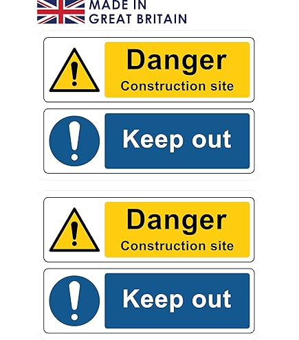 Viking segni pr558-a4l-1 mNo sito accesso Sign, plastica, 1