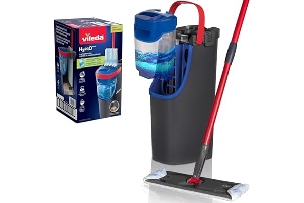 ✅ Vileda - H2pro Balai Plat - Système Innovant à Double…