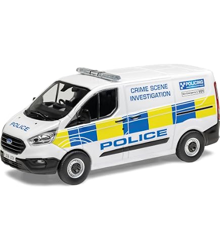 76FT1007 Oxford Diecast OO/HO Gauge Ford Transit MkI Police Motorway Patrol (Gwent