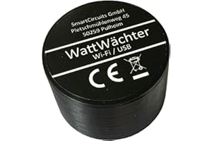 GENERISCH WattWächter Wi-Fi/USB, IR Lesekopf für Stromzähler/SmartMeter/EHZ, Tasmota vorinstalliert, WLAN, Volkszähler