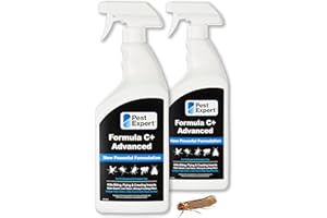 Pest Expert Carpet Moth Killer Spray 2 x 1ltr - Formula 'C+' Advanced Fast Acting Carpet & Clothes Moth Killer Treatment – Professional Strength Insect Killer for Carpets & Wardrobes