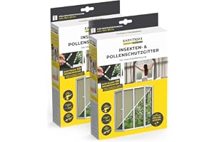 EASYmaxx Myggnät för fönster med pollenskydd & Magic Click