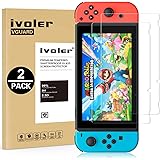 ivoler [Lot de 2] Verre Trempé pour Nintendo Switch [Garantie à Vie], Film Protection en Verre trempé écran Protecteur pour Nintendo Switch