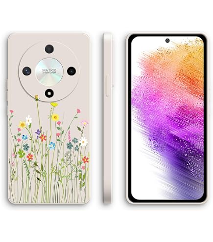 Custodia Honor Magic 6 Lite 5G/X9b, Cover Morbida In TPU Effetto Sfumato Rosa-verde, Antigiallo E Antiurto