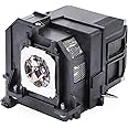 Aimdio Lamp Bulb Replacement for Epson ELPLP80 ELPLP90 ELPLP79 EB-580 EB-570 EB-585Wi EB-595Wi EB-1430Wi EB-575Wi EB-675Wi EB-675W EB-670 EB-680Wi EB-1420Wi EB-575W EB-585W Projectors