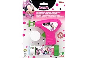 SPEELGOED Dulcop- Disney Pistolet à Bulles de Savon Modèle Minnie Mouse 60ml, 500.064500