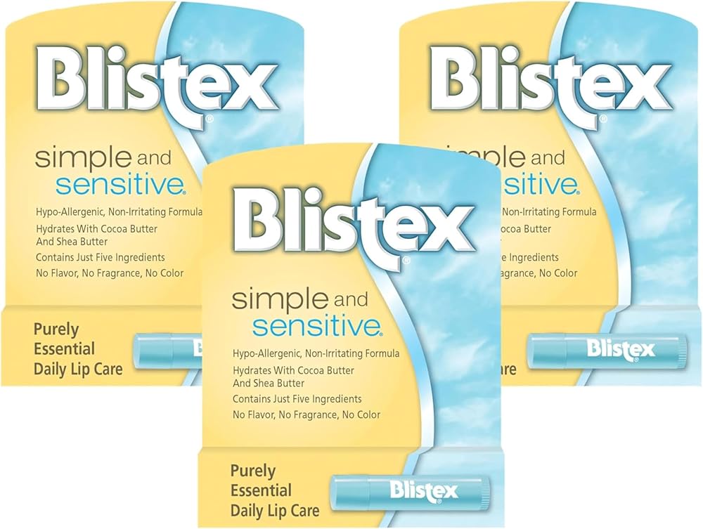 Blistex Sensitive - Hassas Dudaklar İçin Besleyici ve Nemlendirici Dudak Bakım Kremi 1 Adet