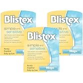 Blistex Sensitive - Hassas Dudaklar İ&ccedil;in Besleyici ve Nemlendirici Dudak Bakım Kremi 1 Adet