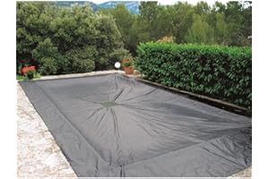 WERKA PRO Bâche de Protection 140g/m2 pour Piscine rectangulaire 6 x 12 m