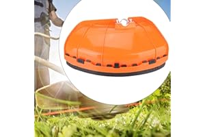 Yosoo Health Gear Cubierta Protectora de Cuchilla para Cortadora de Césped, Protector de Desbrozadora Roja de 26mm/28mm, Cubierta para Cortacésped, Cubierta para Cortadora de Césped, Protector de