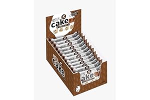 GO FITNESS GoFitness Nutrition – Protein Cake – 12-Pack – Sabor Chocolate, Pastel Proteico Esponjoso, Alto Contenido en Proteínas, Snack Delicioso