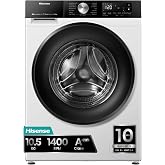 Hisense WF3S1045BW3 &ndash; Washing Machine, Free Inst., 10.5 kg, 1400 rpm, Depth | AlxWxFn 84.5 x 59.4 x 59 cm, White, WiFi, Inver