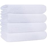 Polyte Bath Towel Microfiber Quick Dry 330 gsm 30x57 in, 4 Pcs