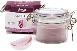 Ardaraz Discos de renovación celular con Acido Salicílico y Bakuchiol. Discos impregnados en exfoliante facial suave. Efecto Rellenador de Arrugas. Peeling quimico facial de uso diario 50 uds