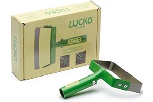 LUCKO Pendelhacke 15cm Unkraut entferner Gerät Unkrautstecher Gartenwerkzeug Gartenkralle Gartenhacke Hacke Reinigungsschaufel Unkrautjäter