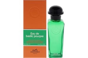 HERMÈS Eau De Basilique Pourpre Edc, eau de toilette classica dallo stile senza tempo, pensata per essere indossata in ogni stagione, flacone da 50 ml perfetto per chi desidera una routine di cura semplice e