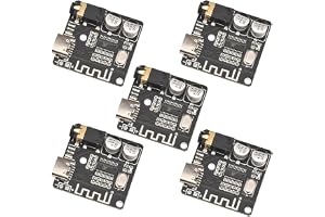 Hailege 5 st VHM-314 MP3 förlustfri Bluetooth 5.0 USB-C Audio Bluetooth-mottagarkort trådlös stereomusikmodul