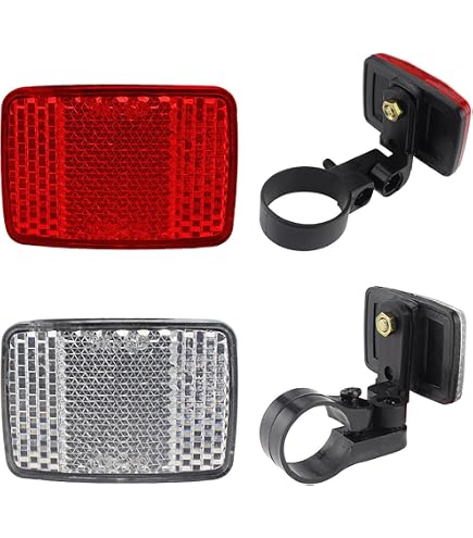 Set Di 4 Riflettori Per Raggi Bicicletta - Occhio Di Gatto, Colore