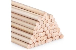 AUSYDE Bastoncini di bambù lunghi (8mm x 50)