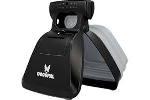 DOGOPAL Hundekotgreifer mit Beutel für Unterwegs - Tragbare Hundekotschaufel mit Erweiterbarem Fach für Hundekotbeutel - Hundekotzange Pooper Scooper - Kotschaufel Hunde Katze