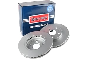 Borg & Beck BRAKE DISC PAIR Honda CRV 2.2 CTDI 05-
