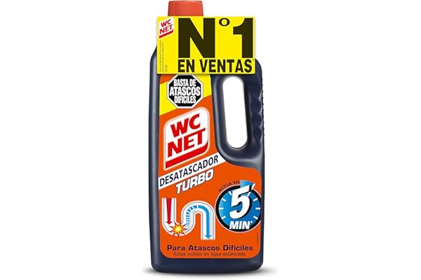 Wc Net Desatascador Turbo, 1L