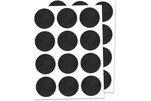 TOWNSTIX 300 Sztuk, Okrągłe Naklejki Tablicowe O Średnicy 25 mm, Wodoodporne I Wielokrotnego Użytku