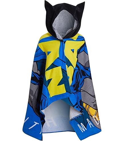 Serviette De Plage Batman 70 X 140 Cm, Douce Et Absorbante, Grande